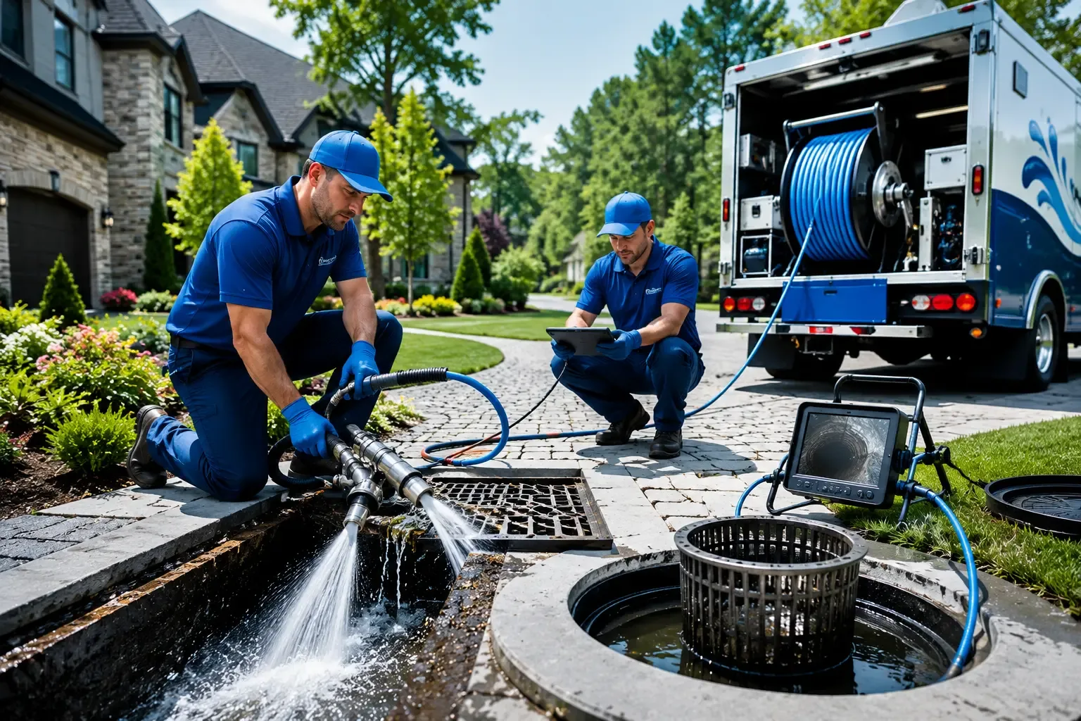 Local outdoor drain cleaning professionals in Cadogan, PA